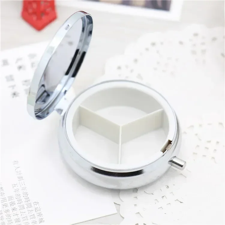 Металлический контейнер для лекарств MOONBIFFY 
Металлический контейнер для лекарств MOONBIFFY