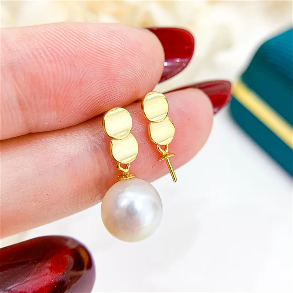 S925 Sterling Silver Earring Hooks Accessories Gold Silver Ear Studs Ear Hooks Wire For Pearl Earrings Jewelry Making Findings
S925 Sterling Silver Earring Hooks Accessories Gold Silver Ear Studs Ear Hooks Wire For Pearl Earrings Jewelry Making Findings