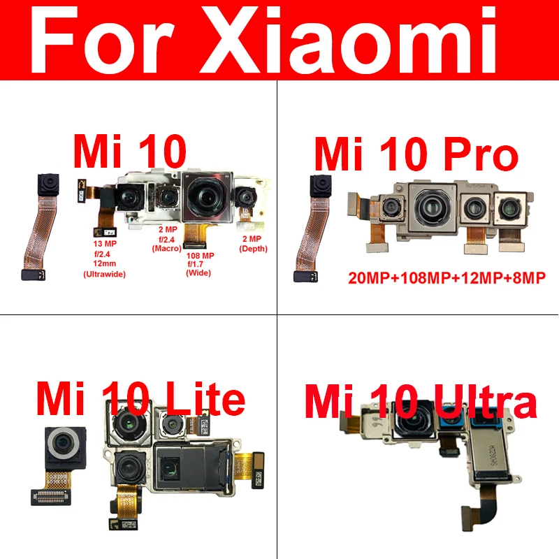 Задняя и фронтальная камера для Xiaomi Mi 10 Mi10 Pro Mi10 Lite Mi10 ультра маленькая камера основная задняя камера Запасные части для ремонта
Задняя и фронтальная камера для Xiaomi Mi 10 Mi10 Pro Mi10 Lite Mi10 ультра маленькая камера основная задняя камера Запасные части для ремонта