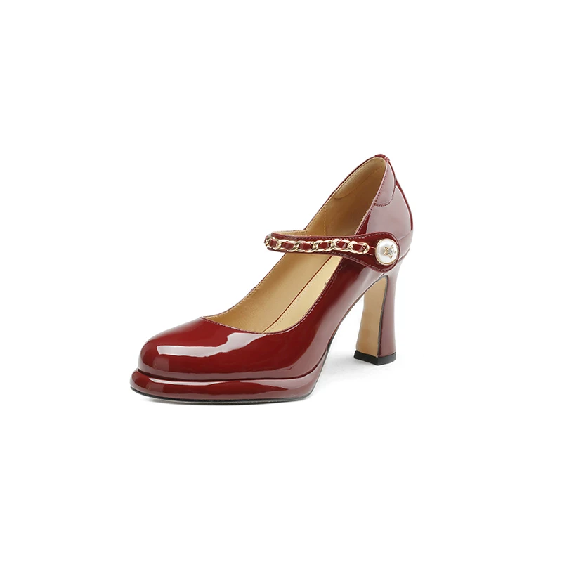 2023 new Autumn women pumps natural leather 22-24.5cm sheepskin patent leather+cowhide full leather Mary Jane shoes women shoes
2023 new Autumn women pumps natural leather 22-24.5cm sheepskin patent leather+cowhide full leather Mary Jane shoes women shoes
