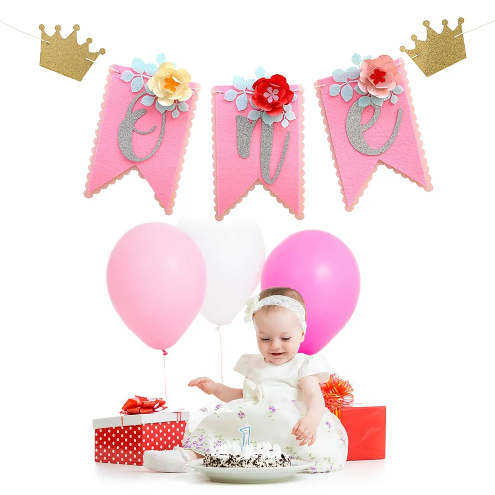 Birthday Banner Baby First Highchair Chair High Party Garland One Girl Decor Decorations 1St Showerdecoration Welcome Supplies
Birthday Banner Baby First Highchair Chair High Party Garland One Girl Decor Decorations 1St Showerdecoration Welcome Supplies