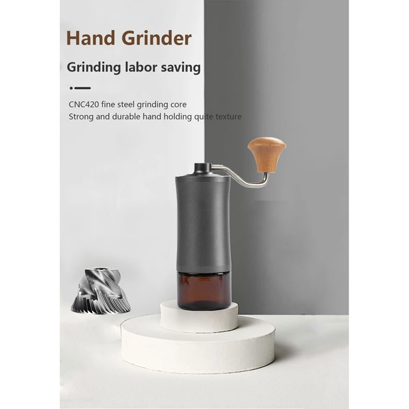 1 Piece Manual Coffee Grinder Adjustable Coarseness Stainless Steel For Kitchen Office
1 Piece Manual Coffee Grinder Adjustable Coarseness Stainless Steel For Kitchen Office