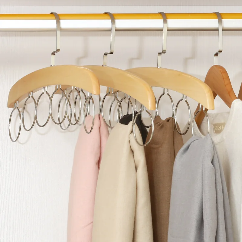 1Pcs Solid Wood Tie storage Rack Silk Scarf Hanging Hook Multifunctional Hanger Wardrobe Sorting and Storage Rack
1Pcs Solid Wood Tie storage Rack Silk Scarf Hanging Hook Multifunctional Hanger Wardrobe Sorting and Storage Rack