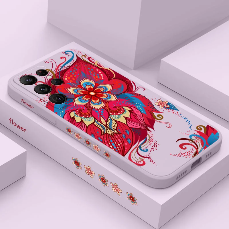 Rosy Flower Phone Case For Samsung Galaxy S22 S21 S20 Ultra Plus FE S10 S9 S10E Note 20 ultra 10 9 Plus Cover 
Rosy Flower Phone Case For Samsung Galaxy S22 S21 S20 Ultra Plus FE S10 S9 S10E Note 20 ultra 10 9 Plus Cover