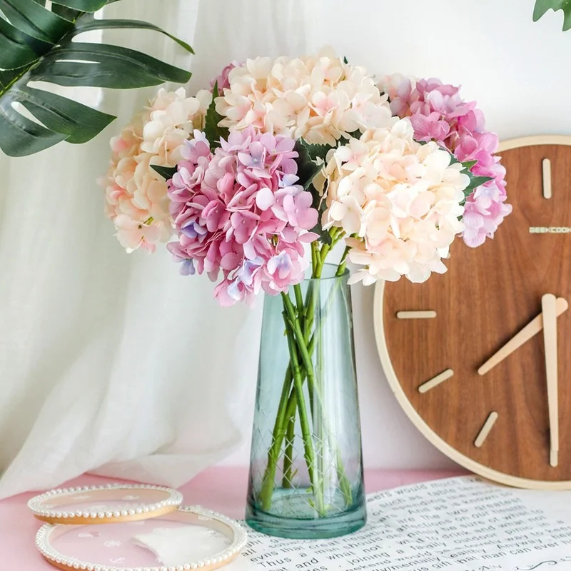 3pcs Artificial Hydrangea Bouquet Silk Flowers 23/46cm Peony Rose Fake Flowers Bouquet for Home Wedding Decorations Home Decor
3pcs Artificial Hydrangea Bouquet Silk Flowers 23/46cm Peony Rose Fake Flowers Bouquet for Home Wedding Decorations Home Decor