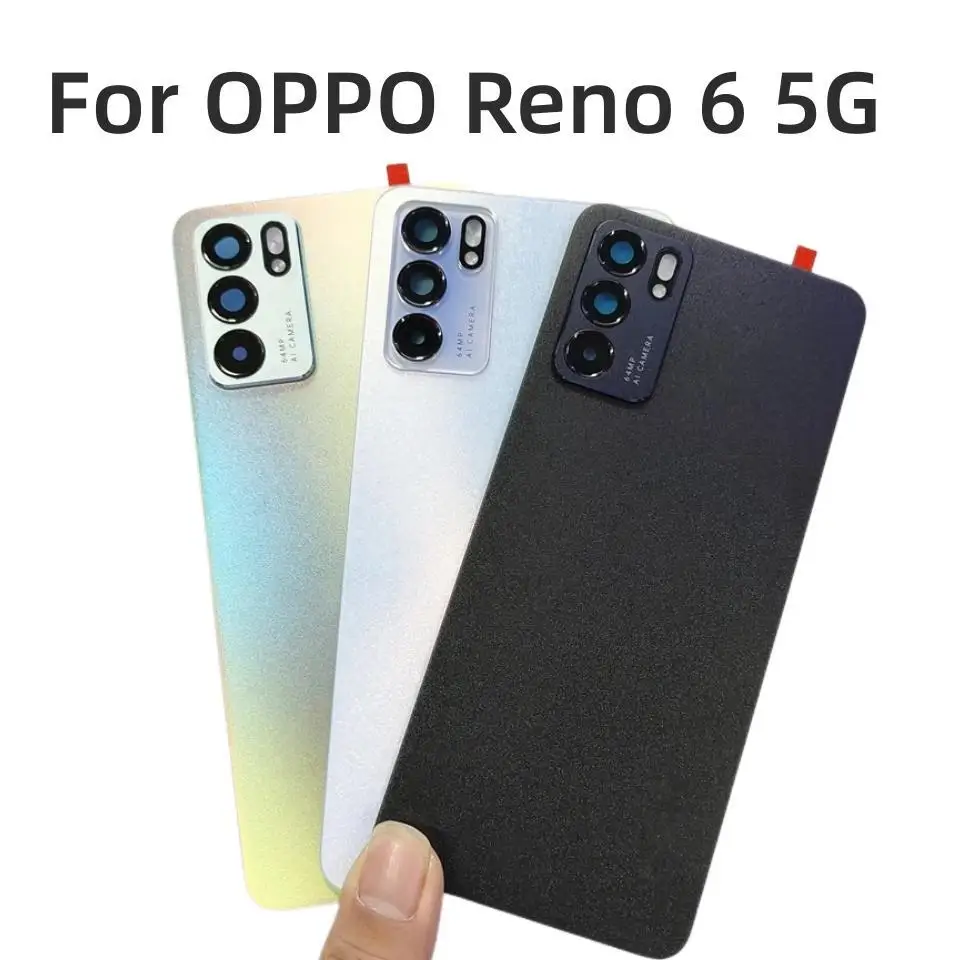 Original For OPPO Reno 6 5G Back Battery Cover For OPPO Reno6 Back Glass Cover Rear Door Housing Case Panel Replacement Parts
Original For OPPO Reno 6 5G Back Battery Cover For OPPO Reno6 Back Glass Cover Rear Door Housing Case Panel Replacement Parts