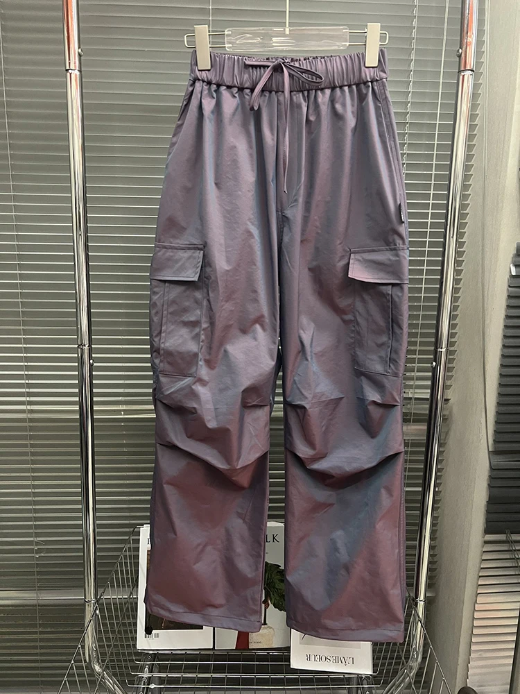 2023Summer Women's New Purple Gradient Elastic Waist Drawstring Wide Leg Pants y2k clothes Spice Girls Fashion Quick Dry Trouser
2023Summer Women's New Purple Gradient Elastic Waist Drawstring Wide Leg Pants y2k clothes Spice Girls Fashion Quick Dry Trouser