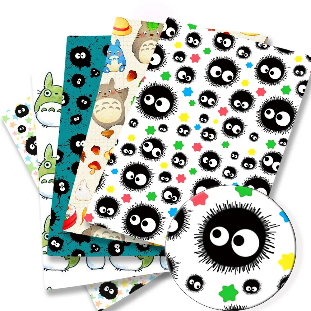 140x50CM Ghibli DIY Totoro Cartoon Polyester cotton Fabric Patchwork Tissue Kid Home Textile Sewing Doll Dress Curtain
140x50CM Ghibli DIY Totoro Cartoon Polyester cotton Fabric Patchwork Tissue Kid Home Textile Sewing Doll Dress Curtain