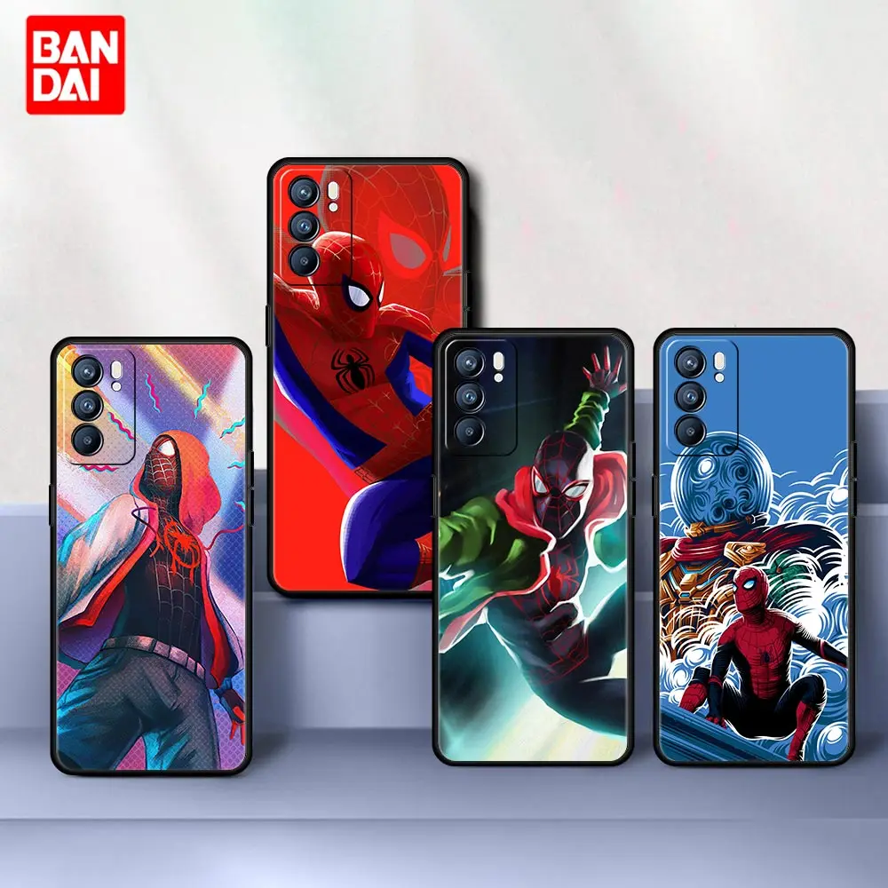 Spider Man Marvel Case for Oppo A53 A52 A3s A12 A9 A15 A31 A54 A74 A93 A94 F5 F11 Find X2 Pro Lite Cover Capa Silicone Black
Spider Man Marvel Case for Oppo A53 A52 A3s A12 A9 A15 A31 A54 A74 A93 A94 F5 F11 Find X2 Pro Lite Cover Capa Silicone Black