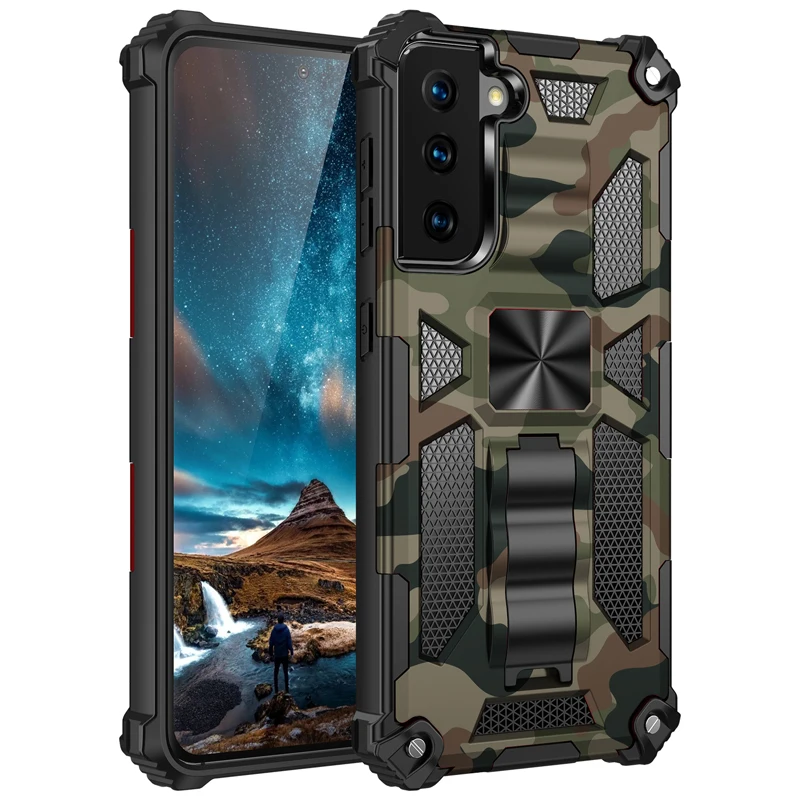 S22 Funda Case for Samsung Galaxy S21 Ultra S20 FE Note 20 Ultra A51 A71 Camouflage Anti Fall Coque Protective Phone Case Cover
S22 Funda Case for Samsung Galaxy S21 Ultra S20 FE Note 20 Ultra A51 A71 Camouflage Anti Fall Coque Protective Phone Case Cover