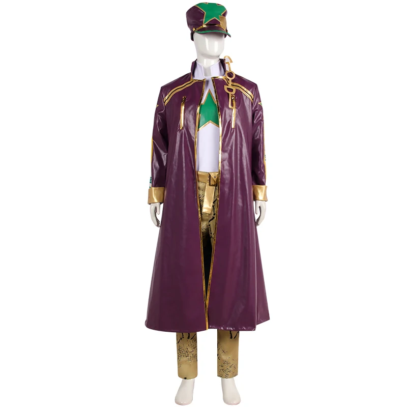 Anime JoJo's Bizarre Adventure Cosplay Kujo Jotaro Cosplay Custome PU Jackets Full Sets Women Men For Halloween Party CA011
Anime JoJo's Bizarre Adventure Cosplay Kujo Jotaro Cosplay Custome PU Jackets Full Sets Women Men For Halloween Party CA011