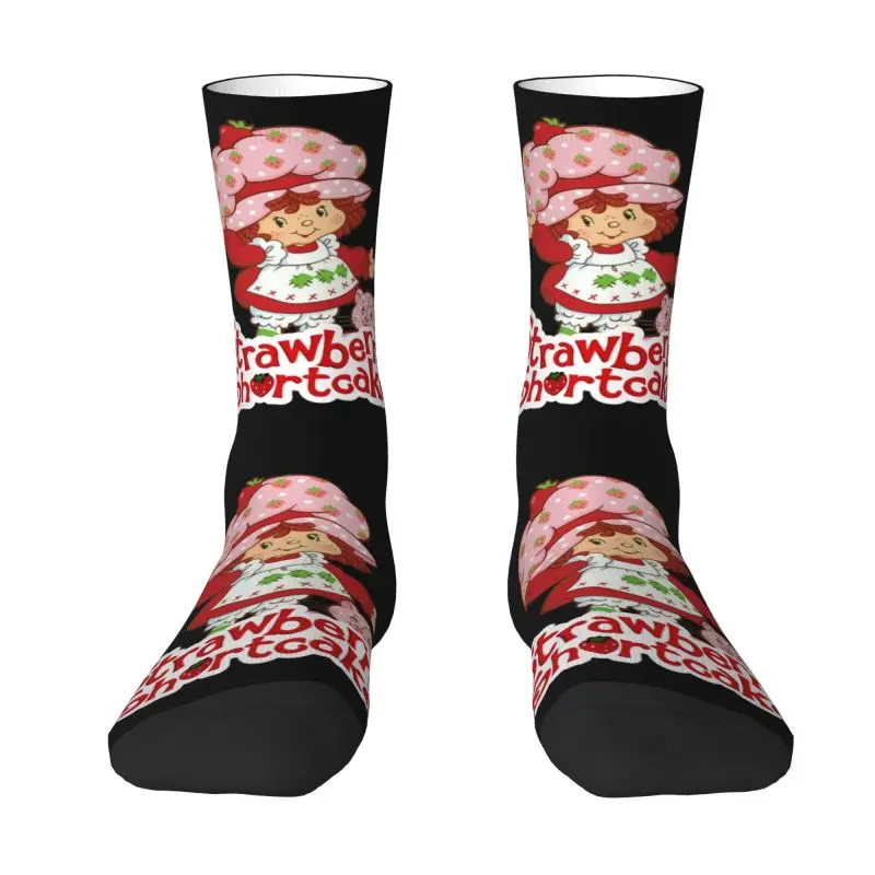 Funny Print Strawberry Shortcake And Cat Socks for Men Women Stretchy Summer Autumn Winter Crew Socks 
Funny Print Strawberry Shortcake And Cat Socks for Men Women Stretchy Summer Autumn Winter Crew Socks