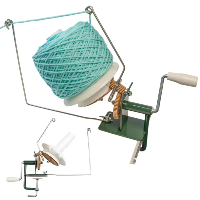Metal Yarn Winder Hand Winder Bobbin with Nylon Gear Large Volume Yarn Shaker Machine Fiber Wool String Winder for Crocheting
Metal Yarn Winder Hand Winder Bobbin with Nylon Gear Large Volume Yarn Shaker Machine Fiber Wool String Winder for Crocheting
