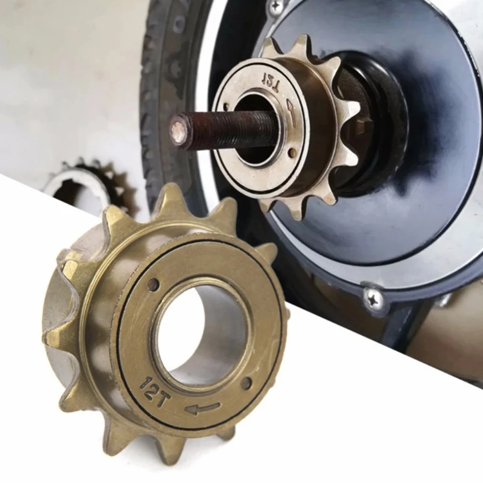 Freewheel High Hardness Steel Bike Freewheel 5.3cm Professional Single Speed 12T Exquisite Workmanship Bicycle Cycling Accesory
Freewheel High Hardness Steel Bike Freewheel 5.3cm Professional Single Speed 12T Exquisite Workmanship Bicycle Cycling Accesory