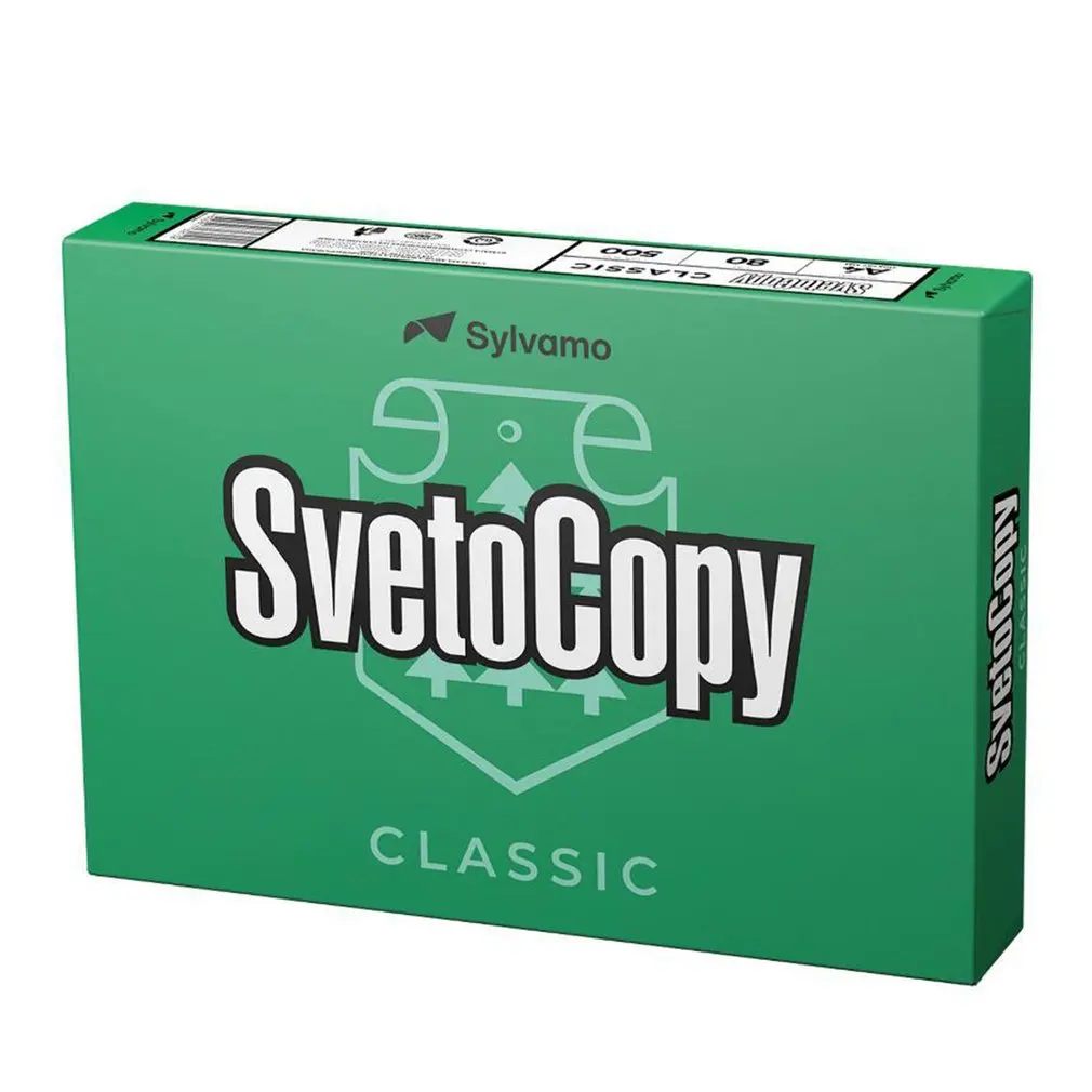 Бумага для принтера svetocopy «classic» A4, 80 г/м2, 500 л., 146% | sylvamo | Доставка из России | Канцелярские принадлежности для копировального принтера
Бумага для принтера svetocopy «classic» A4, 80 г/м2, 500 л., 146% | sylvamo | Доставка из России | Канцелярские принадлежности для копировального принтера