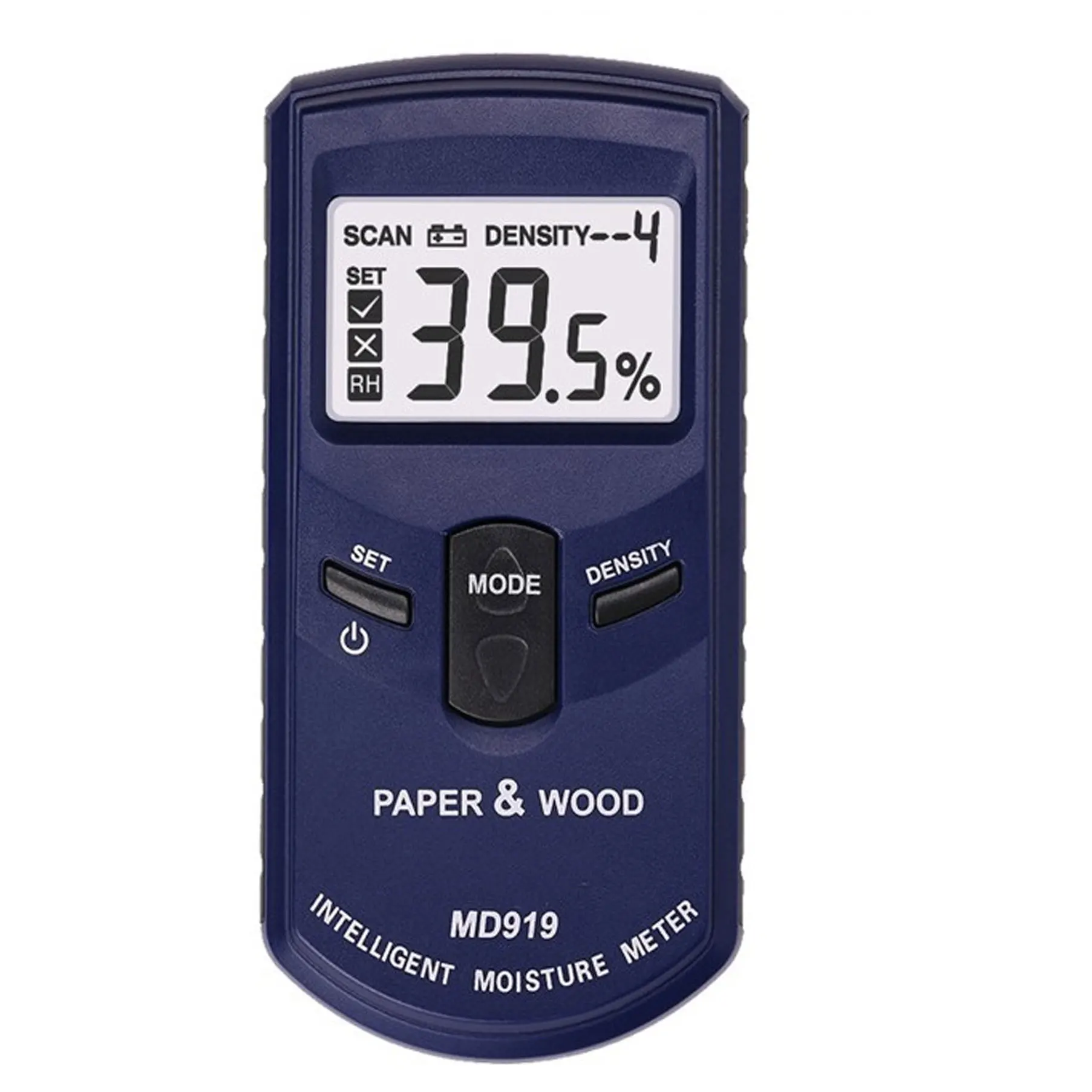 MD919 Paper intelligent Moisture meter Measurement range of wood moisture tester content 2~80%
MD919 Paper intelligent Moisture meter Measurement range of wood moisture tester content 2~80%