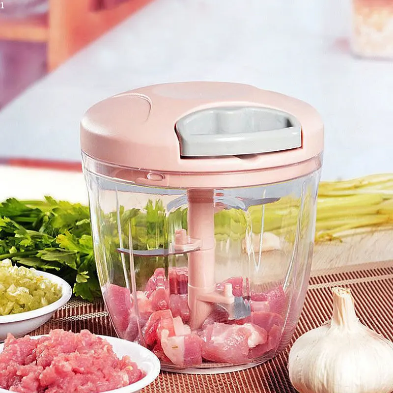 Manual Meat Mincer Household Garlic Chopper Rotate Garlic Press Crusher Vegetable Onion Cutter Kitchen Gadgets And Accessories 
Manual Meat Mincer Household Garlic Chopper Rotate Garlic Press Crusher Vegetable Onion Cutter Kitchen Gadgets And Accessories