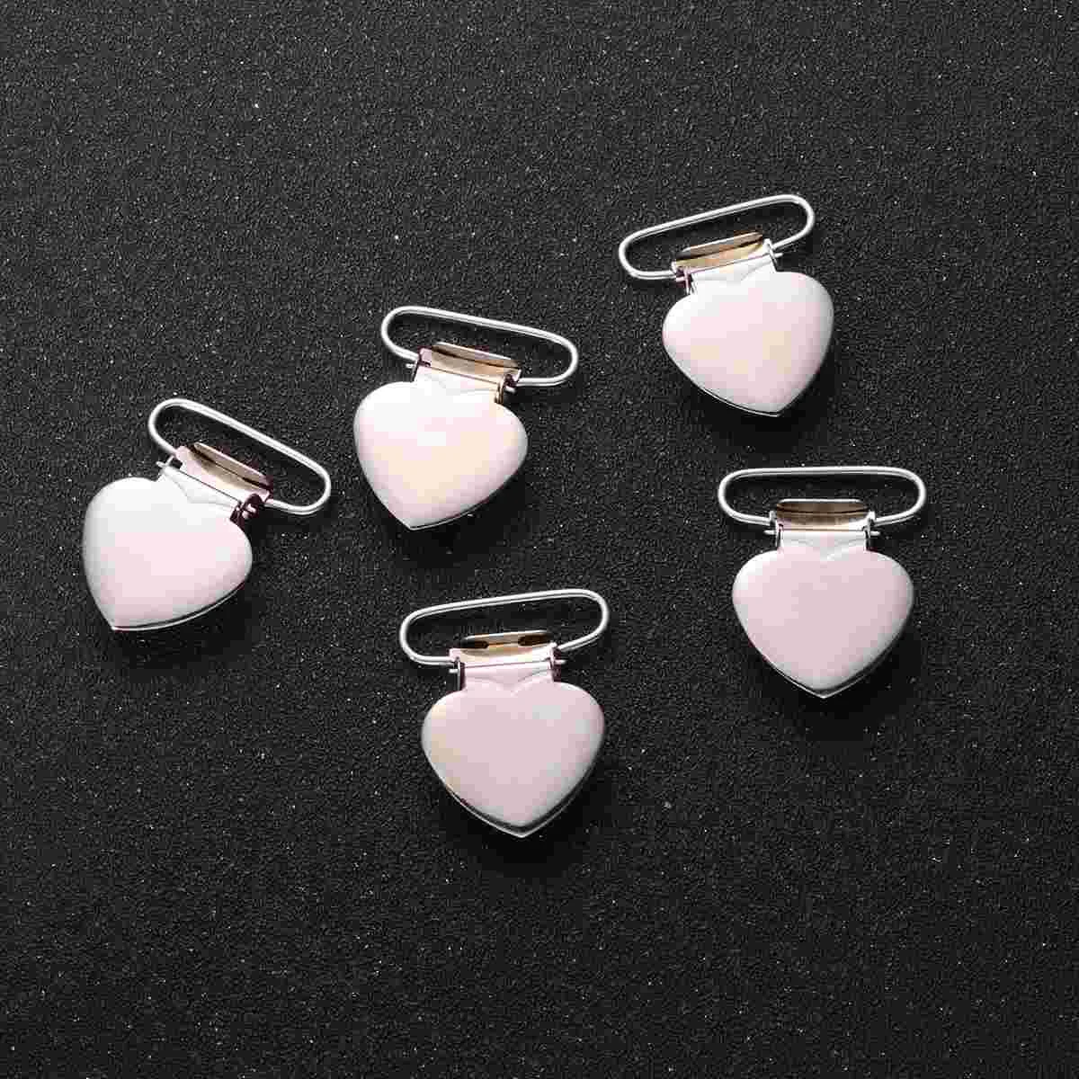 20pcs Fashion Bed Sheet Fasteners Holders Heart Metal Pacifier Clips Buckle Clips Sewing Tools for Men Women (Silver)
20pcs Fashion Bed Sheet Fasteners Holders Heart Metal Pacifier Clips Buckle Clips Sewing Tools for Men Women (Silver)