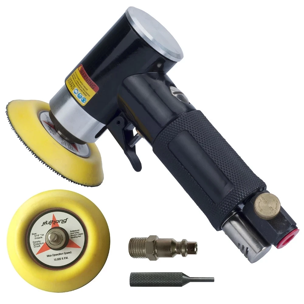 2/3 Inch Air Random Orbital Sander Pneumatic Angle Sander Eccentric Polishing Machine Air Grinder 15000RPM
2/3 Inch Air Random Orbital Sander Pneumatic Angle Sander Eccentric Polishing Machine Air Grinder 15000RPM