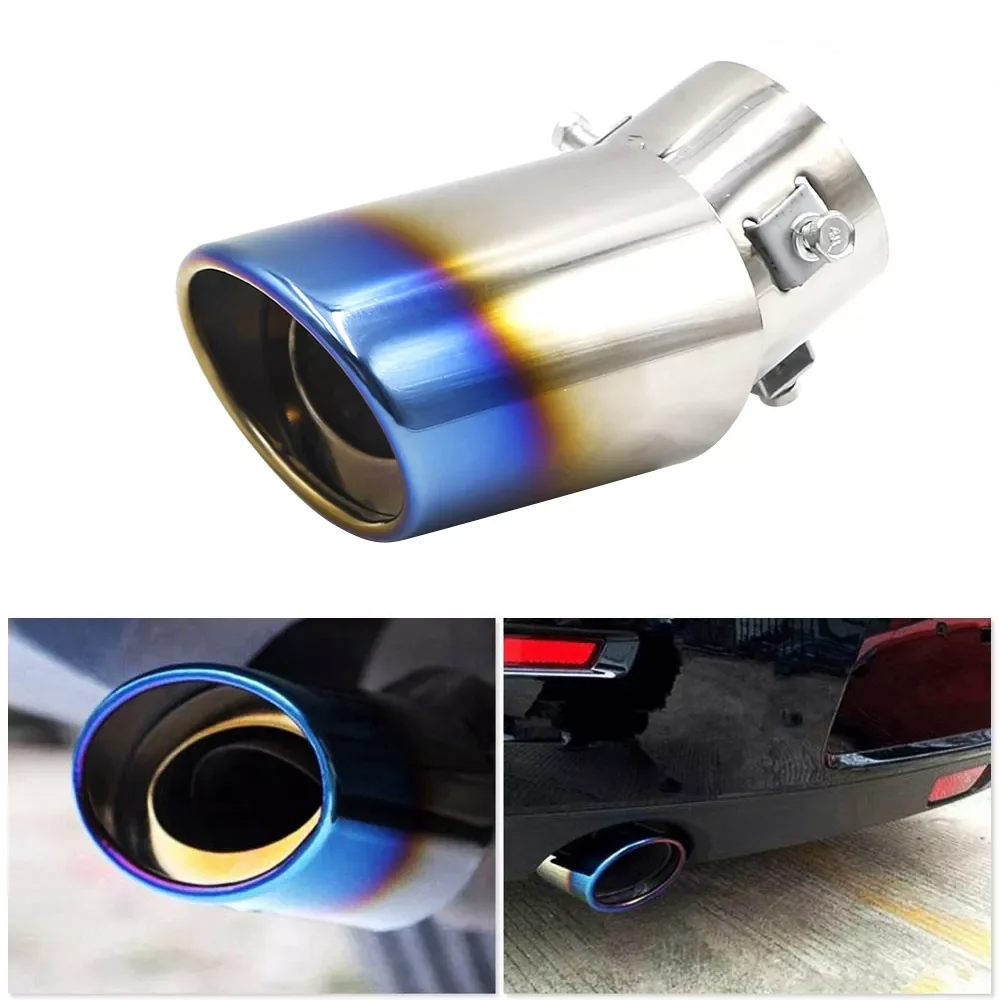 Car Exhaust Muffler Tip Round Stainless Steel Pipe Chrome Exhaust Tail Muffler Tip Pipe Silver Car Accessories Muffler
Car Exhaust Muffler Tip Round Stainless Steel Pipe Chrome Exhaust Tail Muffler Tip Pipe Silver Car Accessories Muffler