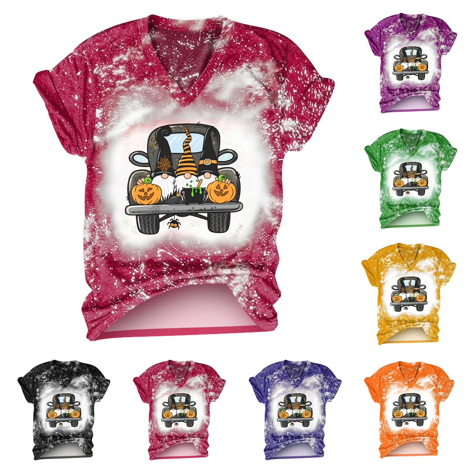 Женская одежда для Хэллоуина, футболки с V-образным вырезом и коротким рукавом, женские футболки, модная футболка с принтом, Новое поступление 2022
Женская одежда для Хэллоуина, футболки с V-образным вырезом и коротким рукавом, женские футболки, модная футболка с принтом, Новое поступление 2022
