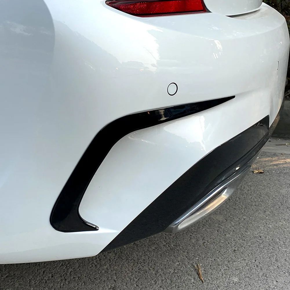 Durable Rear Bumper Spoiler Vent Sticker 2 Pcs Accessories Parts Plastic Replacement For BMW G20 G28 2019-2020
Durable Rear Bumper Spoiler Vent Sticker 2 Pcs Accessories Parts Plastic Replacement For BMW G20 G28 2019-2020