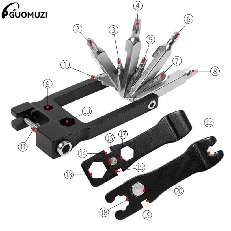 Mountain Bicycle Tools Sets Bike Bicycle Repair Tools Kit Hex Spoke Wrench Mountain Cycle Screwdriver Tool 20 In 1
Mountain Bicycle Tools Sets Bike Bicycle Repair Tools Kit Hex Spoke Wrench Mountain Cycle Screwdriver Tool 20 In 1
