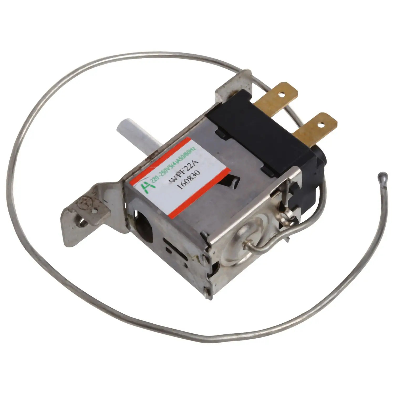 WPF22A 2Pin Refrigerator Refrigeration Thermostat AC 220-250V 5(4)A 50/60Hz Refrigerator accessories 30cm Metal Cord
WPF22A 2Pin Refrigerator Refrigeration Thermostat AC 220-250V 5(4)A 50/60Hz Refrigerator accessories 30cm Metal Cord