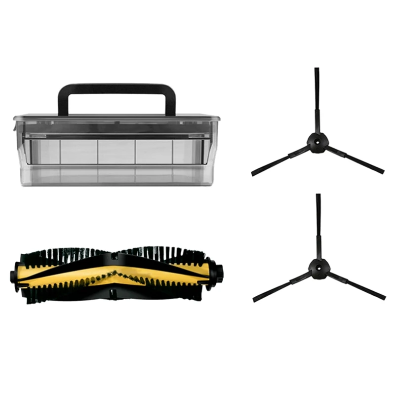 4 Pcs Replacement Parts For Ecovacs CR130 635 CEN640 Robotic Vacuum Cleaner Side Brush Main Brush Dust Box
4 Pcs Replacement Parts For Ecovacs CR130 635 CEN640 Robotic Vacuum Cleaner Side Brush Main Brush Dust Box