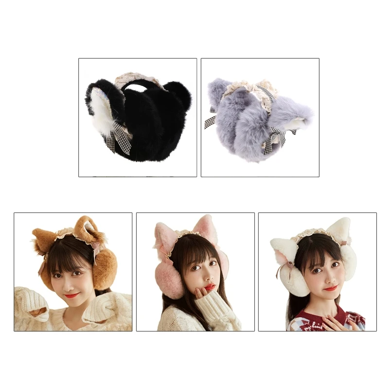 Funny Plush Earmuff Stuffed Mini for CAT Ear Shape Earwarmer Cute Unisex Animal Ear Flap for Children Multi Color T8NB
Funny Plush Earmuff Stuffed Mini for CAT Ear Shape Earwarmer Cute Unisex Animal Ear Flap for Children Multi Color T8NB
