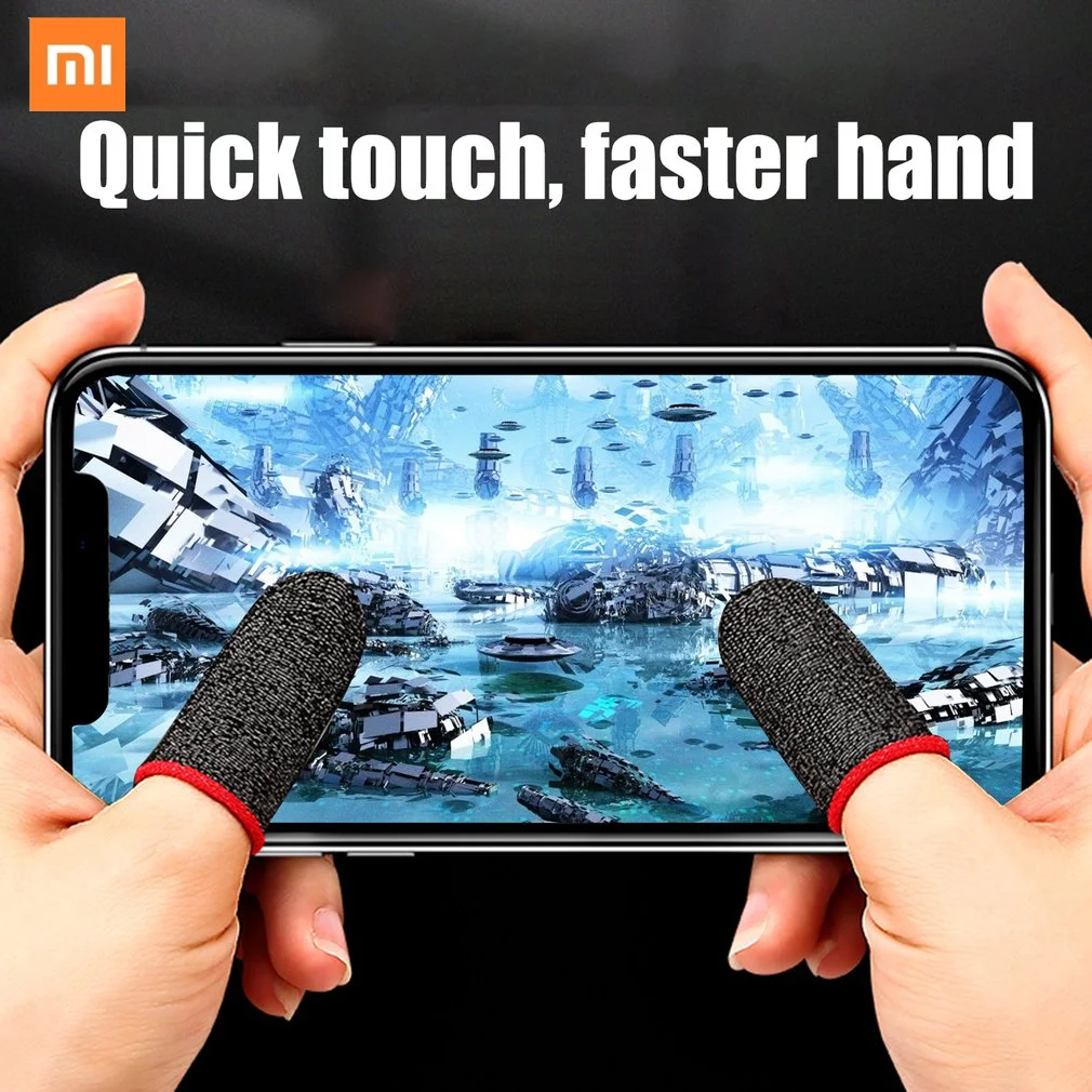 1Pair Gaming Anti-slip Finger Cover 18-Pin Carbon Fiber Anti-Sweat Non-slip Fingertips For Mobile Games Touch Screen Finger Cots
1Pair Gaming Anti-slip Finger Cover 18-Pin Carbon Fiber Anti-Sweat Non-slip Fingertips For Mobile Games Touch Screen Finger Cots