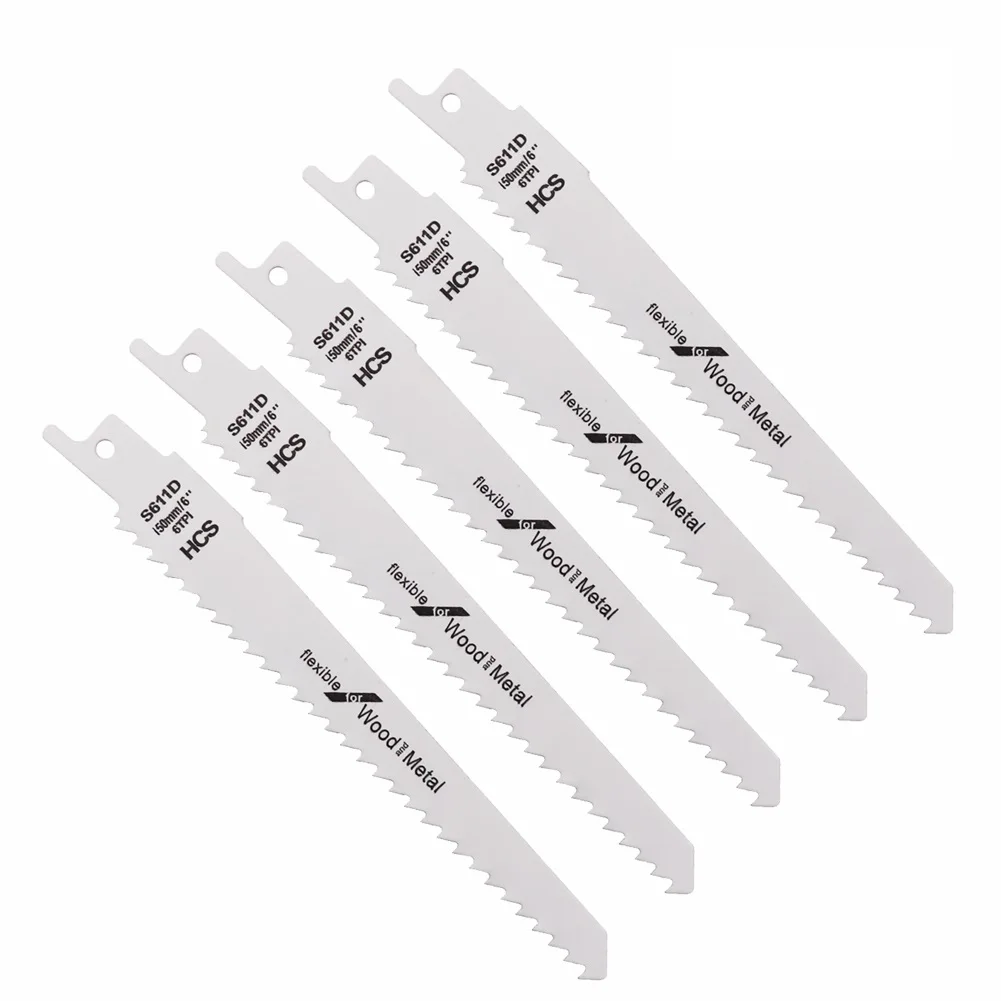 5Pcs 6inch Reciprocating Saw Blade BI-Metal Wood Pruning Saw Blades Electric Wood Pruning Saw Blades
5Pcs 6inch Reciprocating Saw Blade BI-Metal Wood Pruning Saw Blades Electric Wood Pruning Saw Blades