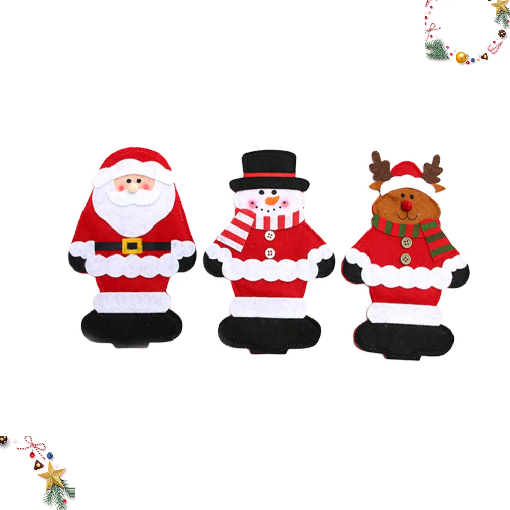 Decorative Items Xmas Fork Cover Lovely Christmas Elements Tableware Cutlery Holder
Decorative Items Xmas Fork Cover Lovely Christmas Elements Tableware Cutlery Holder