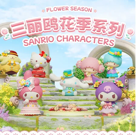 Sanrio Figures Flower Season Cinnamoroll Kuromi Action Figures Pom Pom Purin Blind Box Kawaii Kittycat Gifts Model Toy
Sanrio Figures Flower Season Cinnamoroll Kuromi Action Figures Pom Pom Purin Blind Box Kawaii Kittycat Gifts Model Toy
