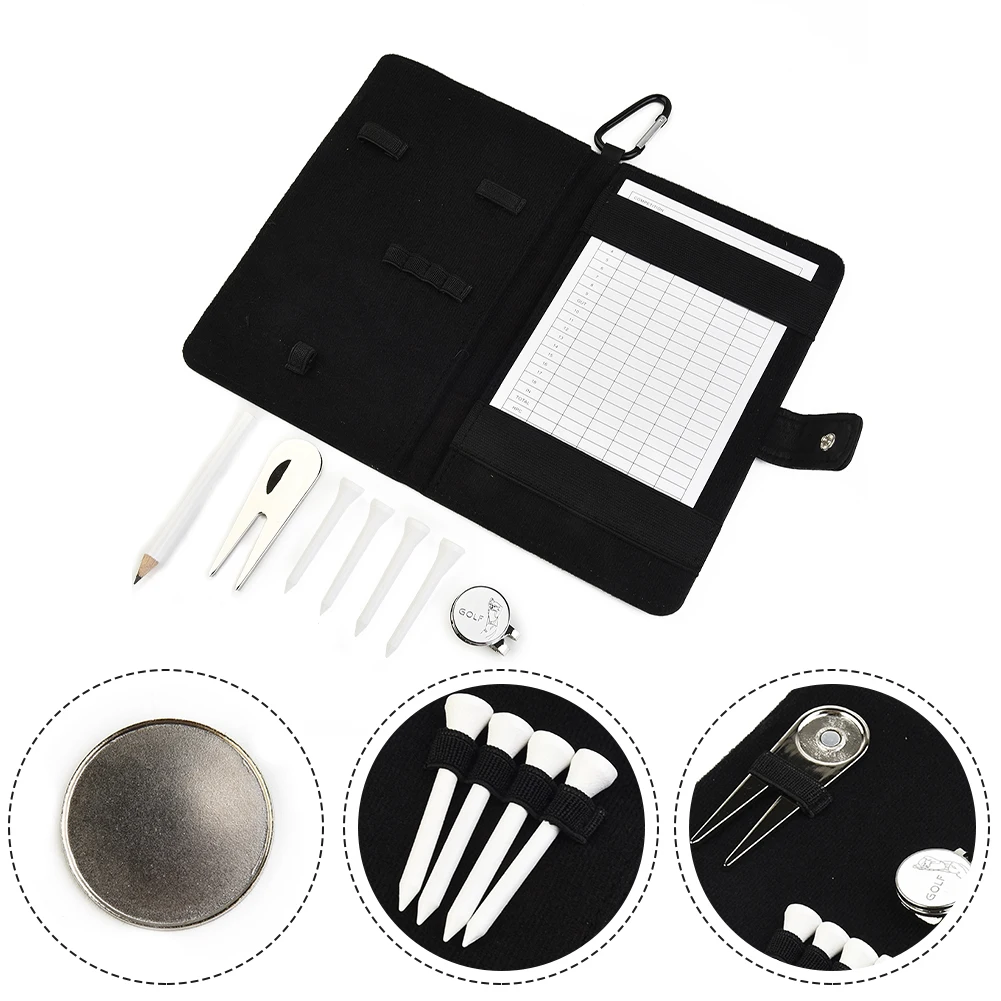 PU Leather Cover Golf Scorecard Holder Scoring Book Wallet Training Aids Score Card Deluxe Stat Tracker 12X19X2.5CM
PU Leather Cover Golf Scorecard Holder Scoring Book Wallet Training Aids Score Card Deluxe Stat Tracker 12X19X2.5CM