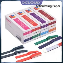 10Book/Box Dental Articulating Paper Articulation Strips Sheet Red Blue Green Teeth Whitening Dentistry Oral Care Materials