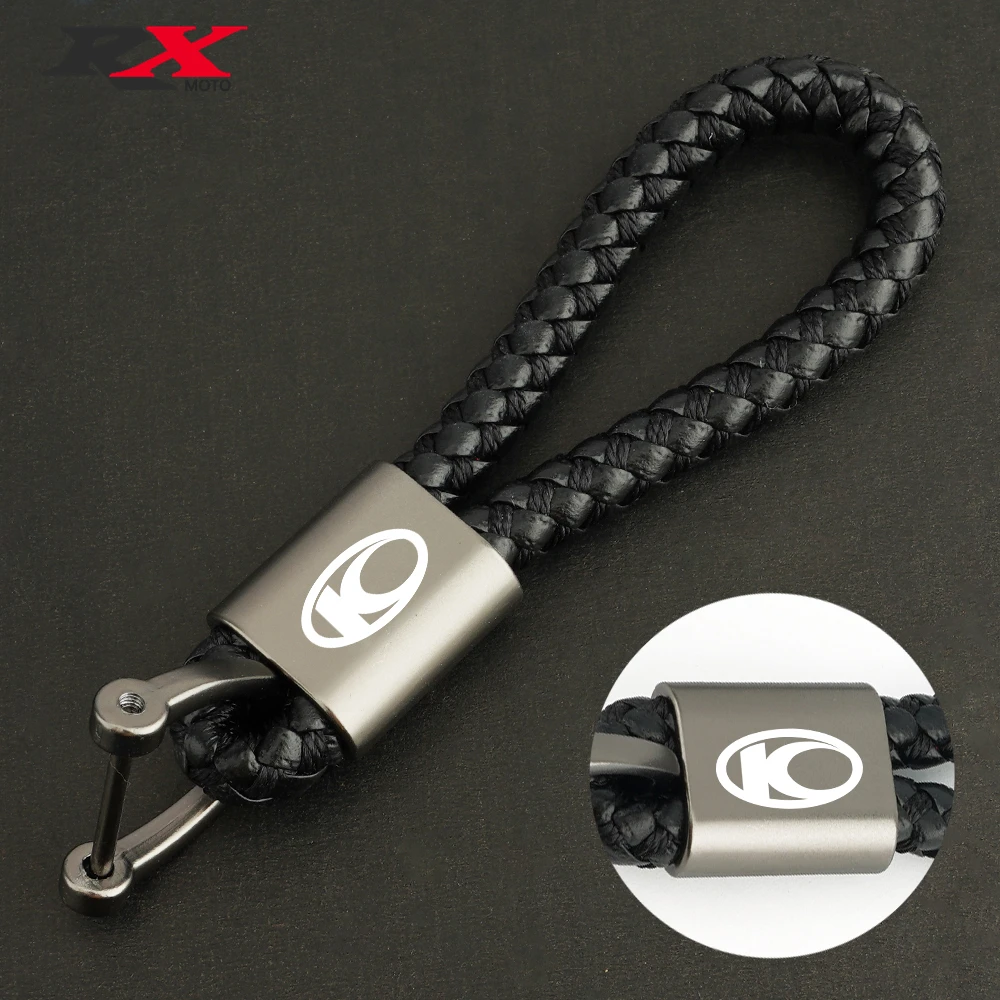 For KYMCO Xtown Downtown 300i Xciting 300r X Town AK550 Super Dink 125 Motorcycle Braided Rope Keyring Metal Keychain With Logo
For KYMCO Xtown Downtown 300i Xciting 300r X Town AK550 Super Dink 125 Motorcycle Braided Rope Keyring Metal Keychain With Logo