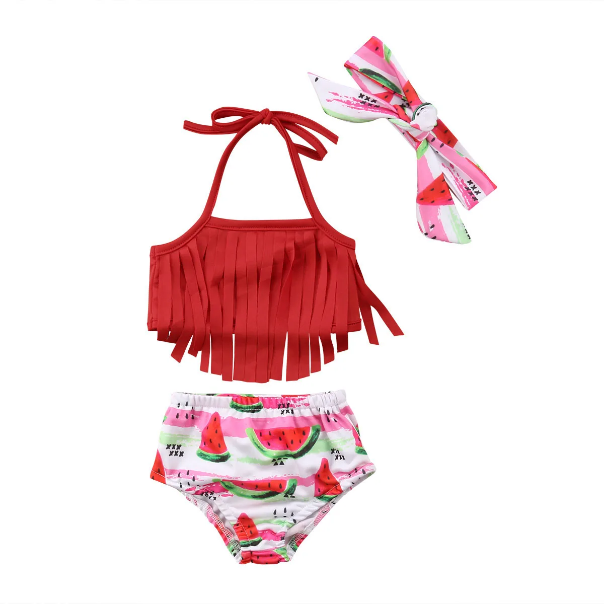 Baby Girl Watermelon Tassel Bikini Set Kids Fruit Swimwear Toddler Bathing Suit Swimsuit
Baby Girl Watermelon Tassel Bikini Set Kids Fruit Swimwear Toddler Bathing Suit Swimsuit