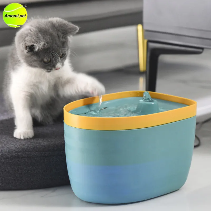 1.5L Cat Water Fountain with Filter Automatic Drinker for Cat USB Electric Mute Recirculate Filtring Pet Water Dispenser
1.5L Cat Water Fountain with Filter Automatic Drinker for Cat USB Electric Mute Recirculate Filtring Pet Water Dispenser