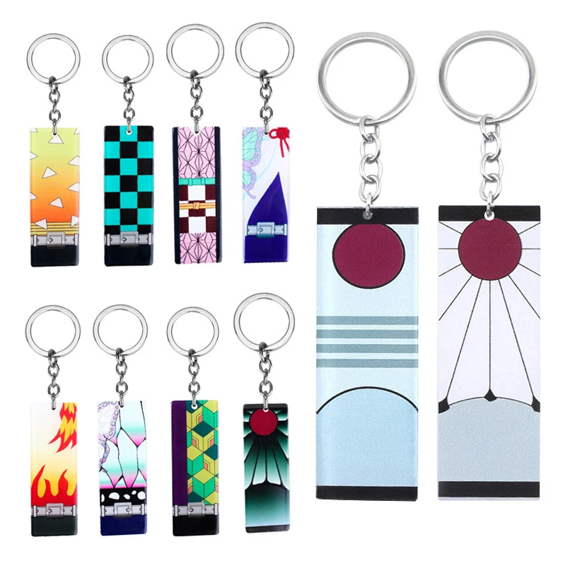 Anime Demon Slayer Keychains Accessories Cartoons Tanjirou Nezuko Figures Cosplay Pendant Key Ring Toys for Adult Children Gifts
Anime Demon Slayer Keychains Accessories Cartoons Tanjirou Nezuko Figures Cosplay Pendant Key Ring Toys for Adult Children Gifts