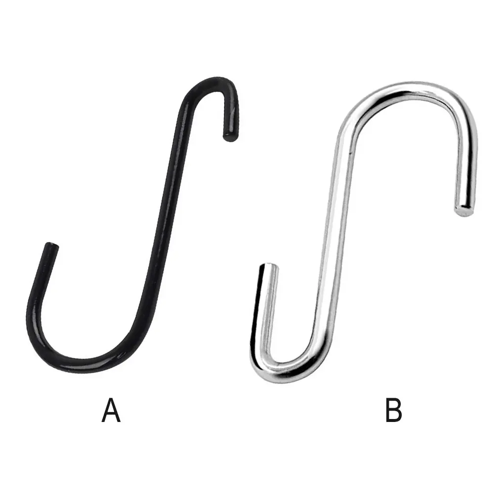 10pcs S-type Hooks Carbon Steel Hanging Storage Hanger Heavy Duty Kitchen Utensils 
10pcs S-type Hooks Carbon Steel Hanging Storage Hanger Heavy Duty Kitchen Utensils