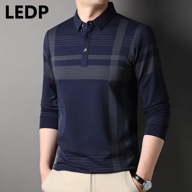 Мужская рубашка-поло с длинным рукавом, с воротником из железа
Мужская рубашка-поло с длинным рукавом, с воротником из железа