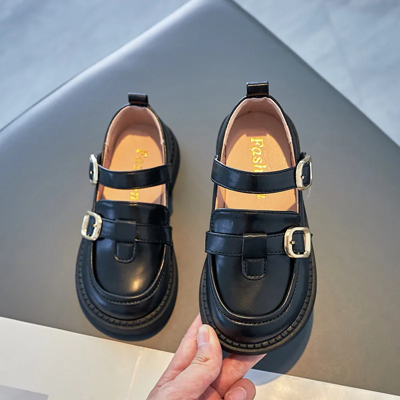 Kids Fashion UK Uniform Loafers Girls Leather Shoes 2022 Spring Autumn New Children Black Soft Round-toe Non-slip Korean Style
Kids Fashion UK Uniform Loafers Girls Leather Shoes 2022 Spring Autumn New Children Black Soft Round-toe Non-slip Korean Style