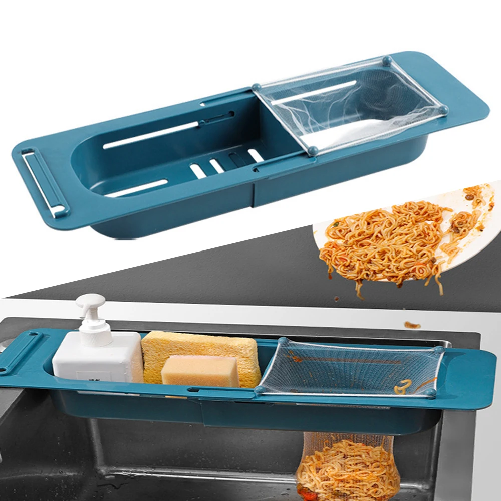 Retractable Sink Rack Soap Sponge Drainer Filter Storage Shelf Bathroom Organizer Adjustable Faucet Holder Kitchen Accessories
Retractable Sink Rack Soap Sponge Drainer Filter Storage Shelf Bathroom Organizer Adjustable Faucet Holder Kitchen Accessories