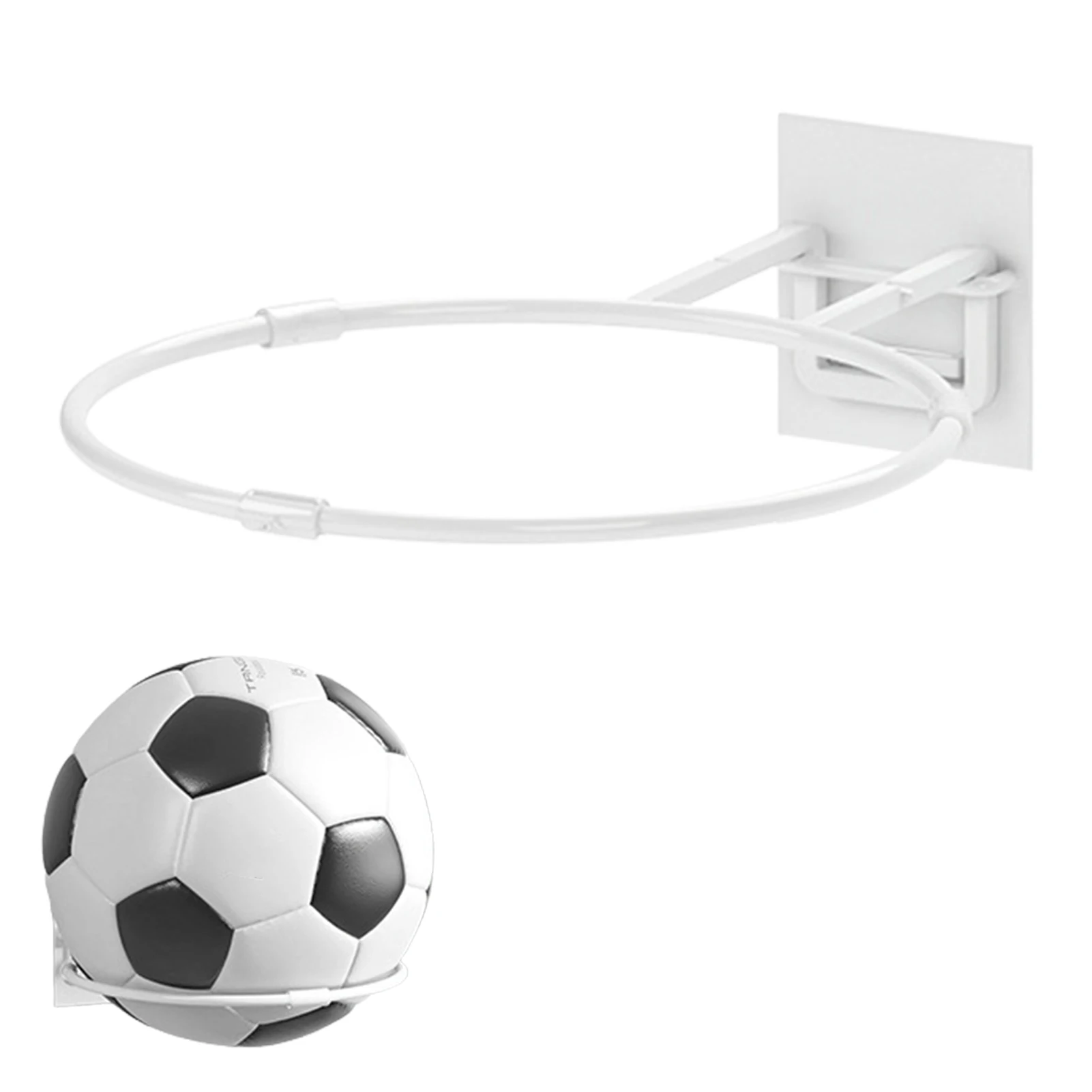 Sports Ball Wall Mounted Racks Durable Wall Storage Rack For Office Shop Yard Ball Holder For Basketball Volleyball Rugby Soccer
Sports Ball Wall Mounted Racks Durable Wall Storage Rack For Office Shop Yard Ball Holder For Basketball Volleyball Rugby Soccer