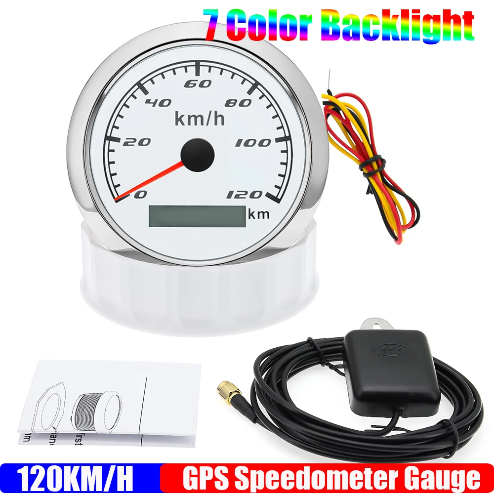 Водонепроницаемый GPS-спидометр для мотоциклов, лодок, грузовиков с передним размещением из материала 316L, одометр
Водонепроницаемый GPS-спидометр для мотоциклов, лодок, грузовиков с передним размещением из материала 316L, одометр