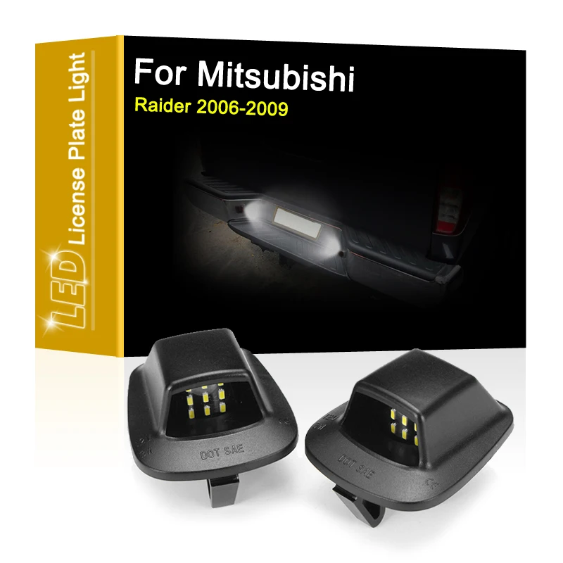 12V LED Number Plate Lamp For Mitsubishi Raider 2006 2007 2008 2009 White License Plate Light Assembly
12V LED Number Plate Lamp For Mitsubishi Raider 2006 2007 2008 2009 White License Plate Light Assembly