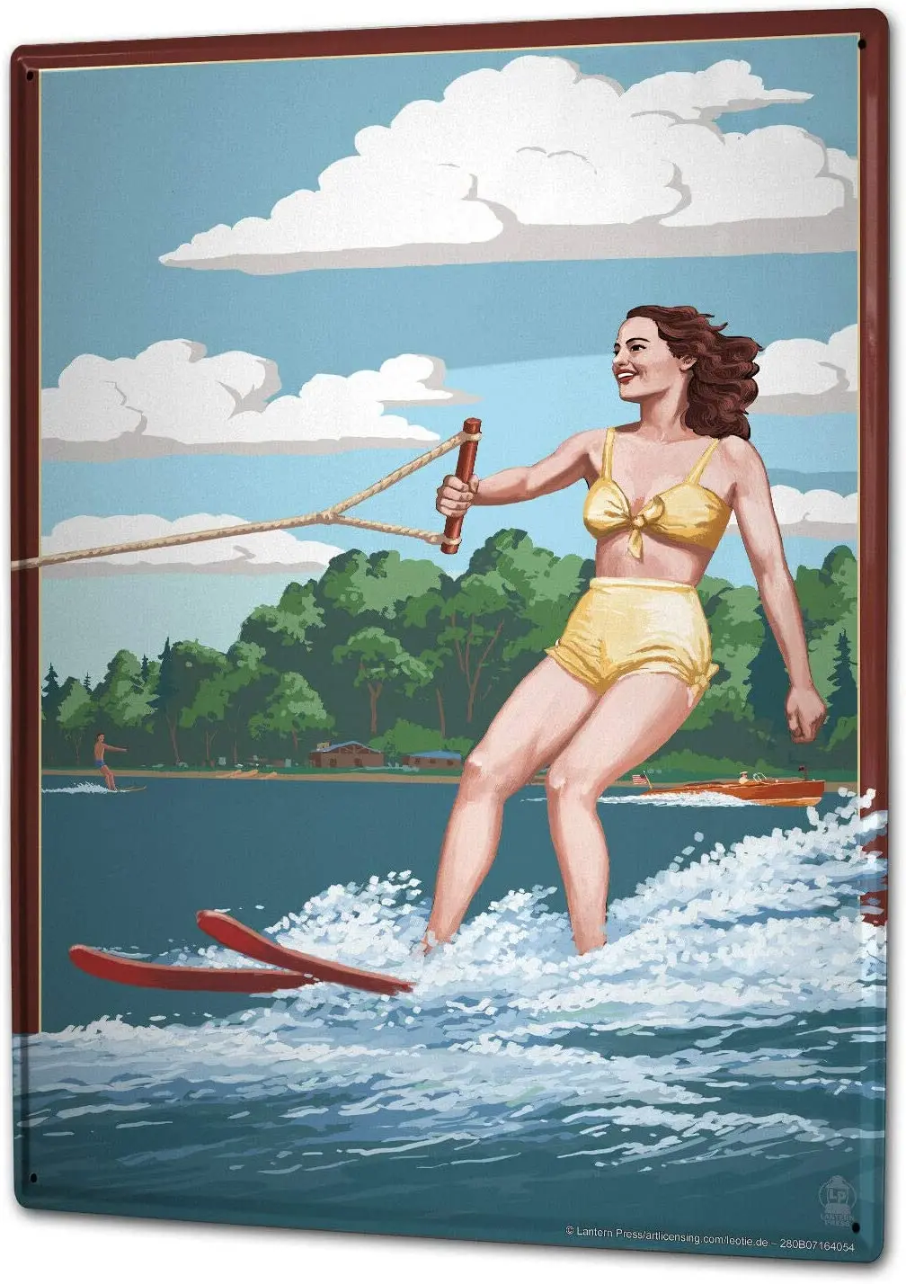 Water Ski Decor 8x12 Inch Wall Decor Metal Tin Signs Kitchen Garage Bar
Water Ski Decor 8x12 Inch Wall Decor Metal Tin Signs Kitchen Garage Bar