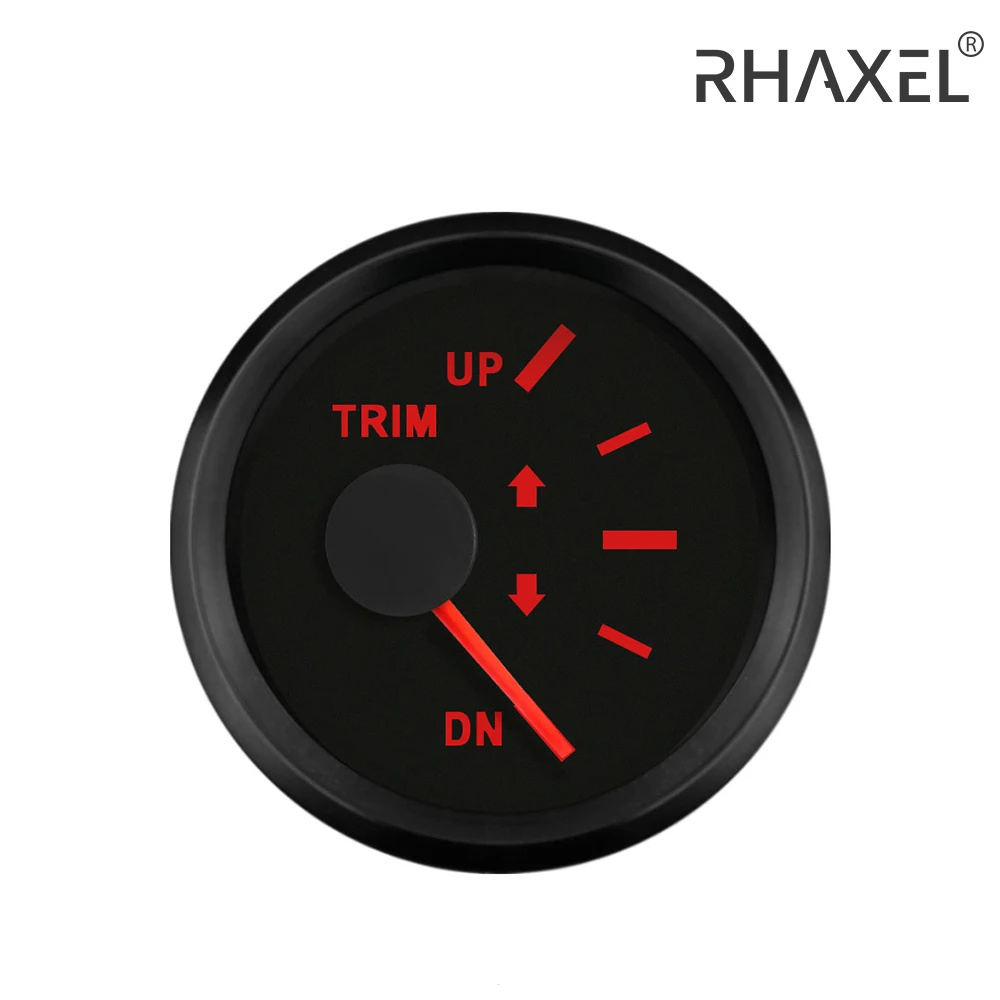 Trim Gauge Meter 0-190ohm UP-DN 2"(52mm) 9-32V with Backlight for Marine Boat
Trim Gauge Meter 0-190ohm UP-DN 2"(52mm) 9-32V with Backlight for Marine Boat