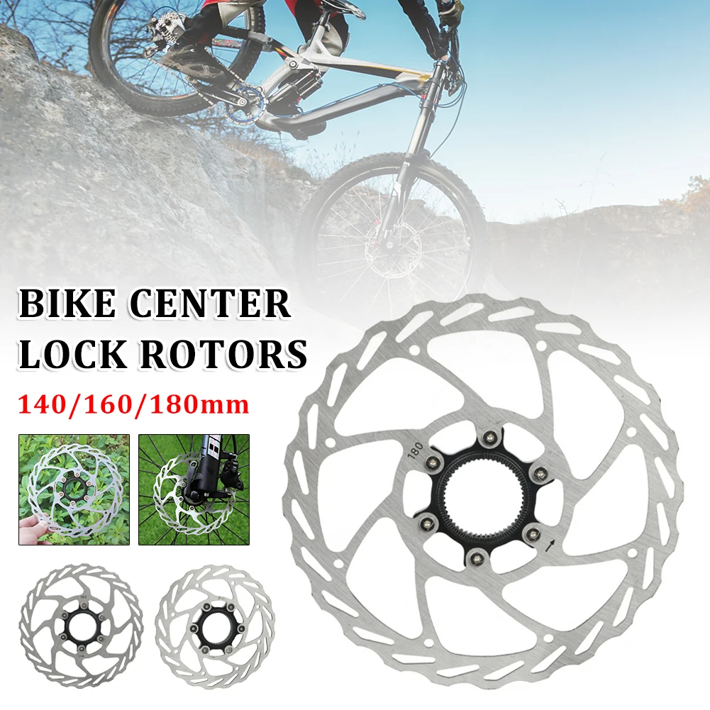 140mm/160mm/180mm MTB Road Bike Centerlock Disc Brake Rotors Heat Dissipation Cooling Hollow Pads Disk Center Lock Bike Parts
140mm/160mm/180mm MTB Road Bike Centerlock Disc Brake Rotors Heat Dissipation Cooling Hollow Pads Disk Center Lock Bike Parts